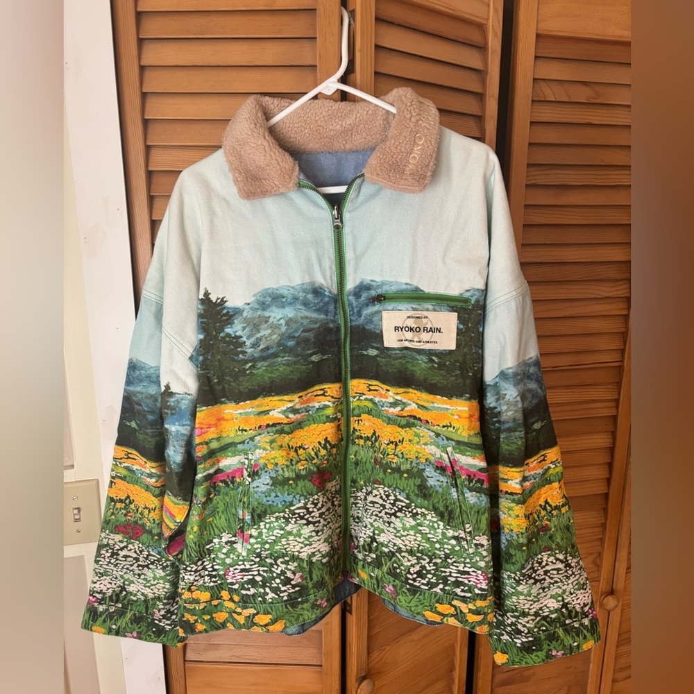 Ryoko Rain - Reversible Valley of Flowers Work Jacket